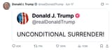 Surrender