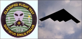 declassified 1980s B-2 Test Patch, Gustatus Similis Pullus