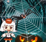awoo spooky spiderweb