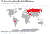 Axis of Evil - Countries without Rothschild Bank
