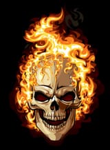 flaming_skull