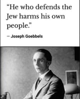 never defend jews