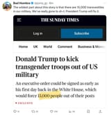 Fags in Military