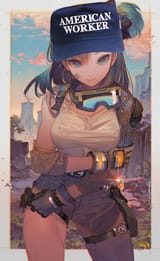 Somekindofsteampunkjunkyardsettinggirl