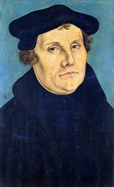 Lucas Cranach the Elder - Portrait of Martin Luther (1483-1546) 1529 - (MeisterDrucke-302567)