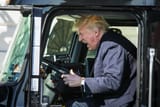 Trump playing