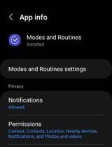 modes and routines