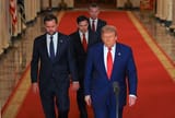 trump vance rubio hegseth post-fordow presser