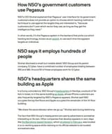 NSO GROUP APPLE