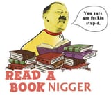 read a book nigger hitler