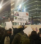From protest in South Korea