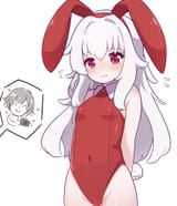 Clara-RedBunnySuit
