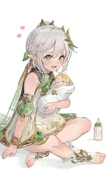 Nahida-CaringForBaby