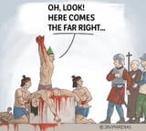 human sacrifice aztec Here comes the far right