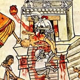 human sacrifice aztec