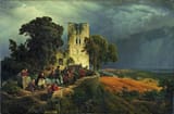 Carl_Friedrich_Lessing_-_The_Siege_(Defense_of_a_Church_Courtyard_During_the_Thirty_Years’_War)_-_Google_Art_Project