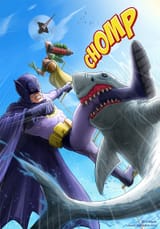 lukasz-natkanski-batman-vs-shark-small