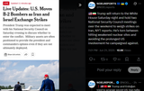 Trump will return to the White House Saturday night and hold two National Security Council meetings over the weekend to weigh strikes on Iran, NYT 21-06-2025