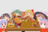 awoo touhou stealing fast food from black people including chicken