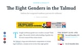 talmud genders tranny nonsense jews