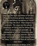God hates all jews