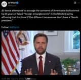 vance iran trump