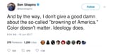 Ben Shapiro- the browning of America
