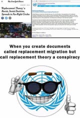 replacement migration UN