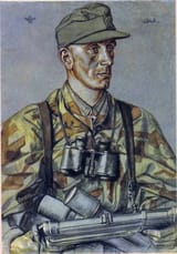 Wolfgang Willrich (Göttingen, Province of Hanover, German Reich 1897-1948 Göttingen, Lower Saxony, Occupied Germany) Leutnant Rudolf Witsch (1907-1943), Ritterkreuzträger - 1943