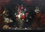Frans Ykens (Antwerp 1601-1693 ibid.) Still-life with flowers and fruits - oil on canvas
