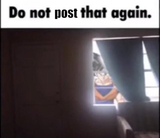 do not post that again
