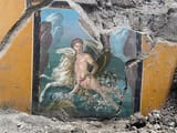 Unknown artist (Roman 1st c. AD) Phrixus and Helle - fresco [House of Leda (V 6.12), Pompeii]