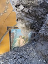 Unknown artist (Roman 1st c. AD) Phrixus and Helle - fresco [House of Leda (V 6.12), Pompeii] (excavation in 2024)