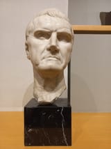 Unknown artist (1st c. BC) Marcus Licinius Crassus - marble c.70-53 BC b [modern copy]