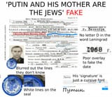 Putin is a Jew is actually fake