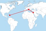 world map