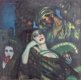 Federico Armando Beltrán Masses (Guaira de la Melena, Captaincy General of Cuba, Spanish Empire 1885-1949 Barcelona, Province of Barcelona, Spanish State) Antigua Granada - Oil on canvas 1919