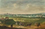 Joseph Stephan (Munich, Electorate of Bavaria, Holy Roman Empire 1709-1786 ibidem) View of Munich - Oil on canvas-min