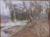 Joaquim Mir i Trinxet (Barcelona 1873-1940 Vilanova i la Geltrú, Pr. of Barcelona) Landscape of Maspujols 3 - oil on canvas 1907-10 [Province of Tarragona]