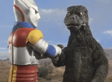 Jet Jaguar Godzilla bros
