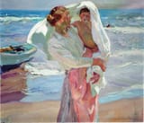 Joaquín Sorolla y Bastida (Valencia, Province of Valencia, Kingdom of Spain 1863-1923 Cercedilla, Province of Madrid, Kingdom of Spain) After Bathing - Oil on canvas 1915