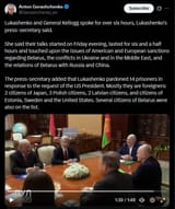 Lukashenko and General Kellogg spoke for over six hours, Lukashenko&#039;s press-secretary said. 21-06-2025 American and European sanctions regarding Belarus HD