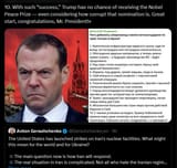 A new post by Medvedev has appeared. 22-06-2025, Point 3 is particularly interesting. I wonder if he’s referring to Russia — that it will help Iran PT2