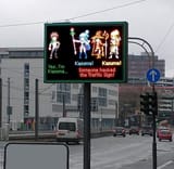 someone hacked the traffic sign