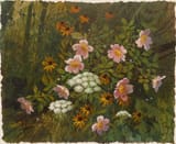 Robert H. Laessig (West New York, New Jersey, U.S.A. 1913-2010) Wildflowers - Watercolor on paper