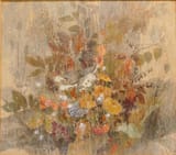 Robert H. Laessig (West New York, New Jersey, U.S.A. 1913-2010) Wild Flowers - Acrylic on panel