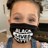 black lives matter blm mask for children