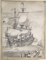 Met_FrigateAtSea_DP807953