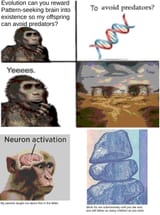 evolution_monkey_can_you_give_me_pattern_seeking_brain_to_avoid_predators
