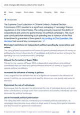 Screenshot 2025-06-10-58 what changes did citizens united vs fec result in - Google Search